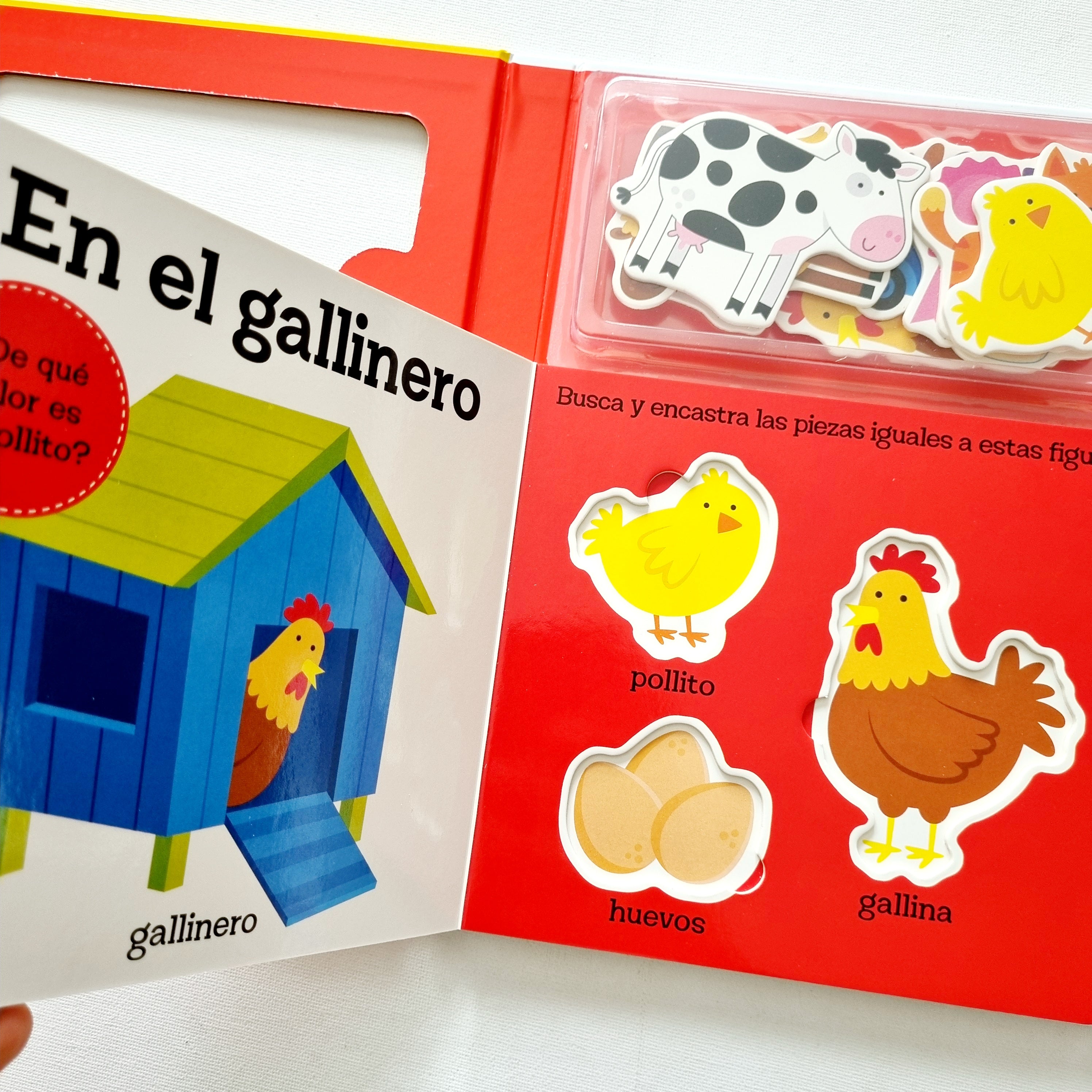 Mi primer libro de encastre: La granja Mi primer libro de encastre: La granja